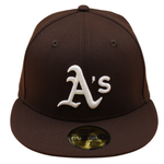 New Era - 59FIFTY Fitted - Oakland Athletics - Burnt Wood/Grey UV - Headz Up 