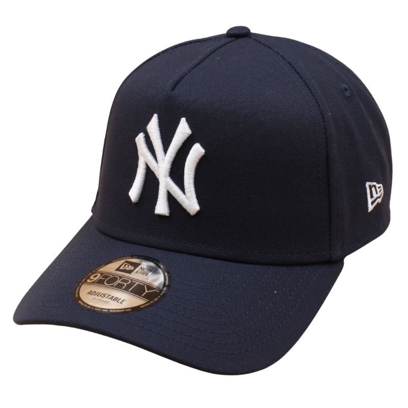 New Era - 9FORTY A-Frame Cap - New York Yankees - Navy - Headz Up 