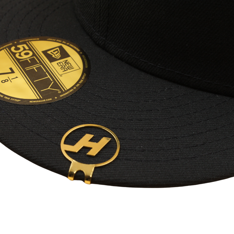 Headz Up - Cap Clip - "H" Logo - Gold - Headz Up 