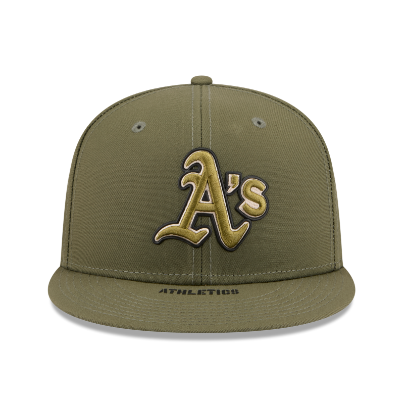 New Era - 59FIFTY - Oakland Athletics - ARMED FORCES - Olive - Headz Up 
