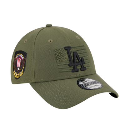 Los Angeles Dodgers 9Forty Armed Forces 2023 - Olive - Headz Up 