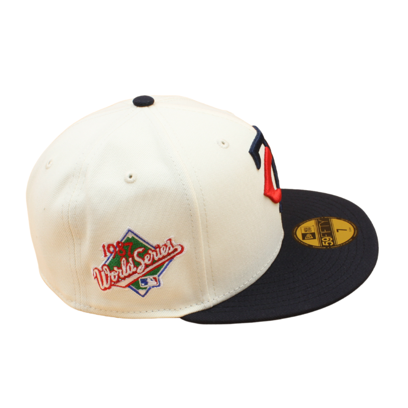 New Era - 59FIFTY - Minnesota Twins Cooperstown - World Series 1987 - White/Navy - Headz Up 