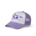 Pica Pica - Capri Tennis Purple Trucker Cap - Headz Up 