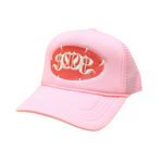 Pink "FANGS" Sabochini - Logo Trucker Cap - Headz Up 