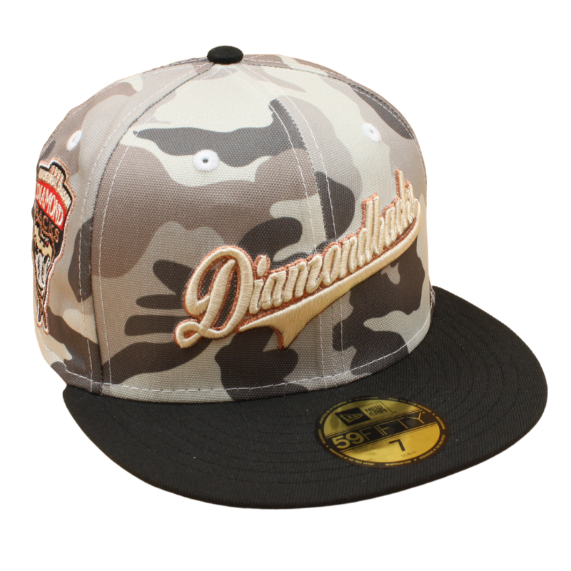 New Era - 59FIFTY Fitted Cap - Arizona Diamondbacks - 1998 INAUGURAL SEASON - Beige Camo - Headz Up 