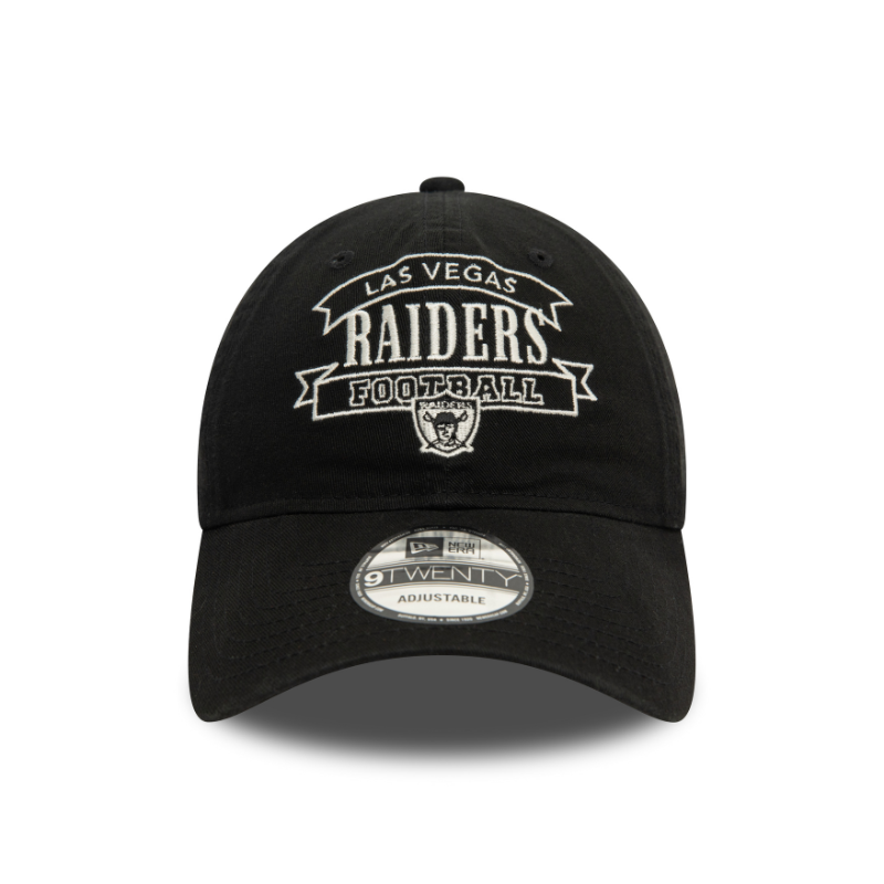 New Era - Retro NFL - 9Twenty - Las Vegas Raiders - Black - Headz Up 