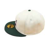 New Era - 59FIFTY Fitted - Oakland Athletics - COLISEUM - Chrome/Dark Green Grey UV - Headz Up 