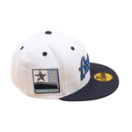 New Era - 59FIFTY Fitted Cap - Houston Astros -2000 Inaugural Season - White Night Shift - Headz Up 