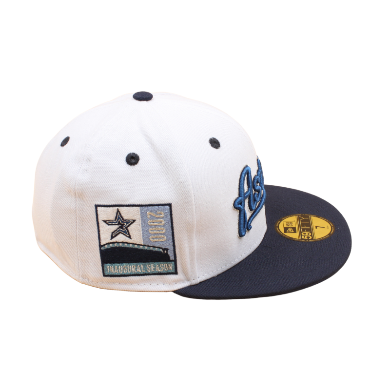 New Era - 59FIFTY Fitted Cap - Houston Astros -2000 Inaugural Season - White Night Shift - Headz Up 