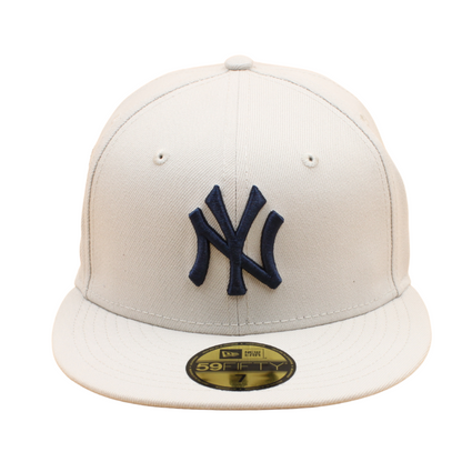 New Era - 59Fifty Fitted Cap - 1996 World Series - New York Yankees - Stone/Navy