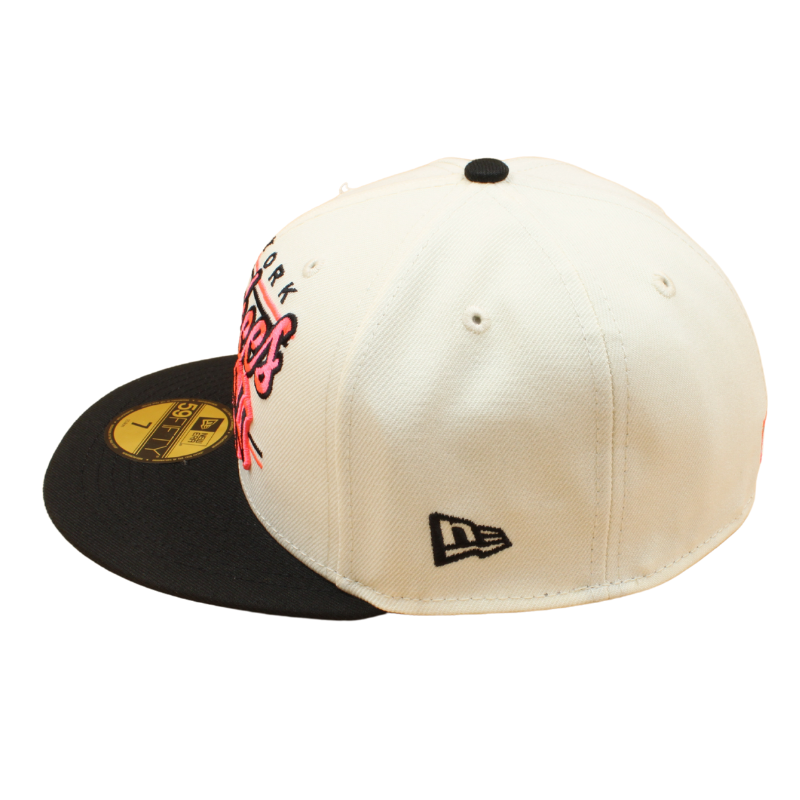 New Era - 59FIFTY - New York Yankees - 100th Anniversary Yankee Stadium - White/Black/Neon Pink - Headz Up 