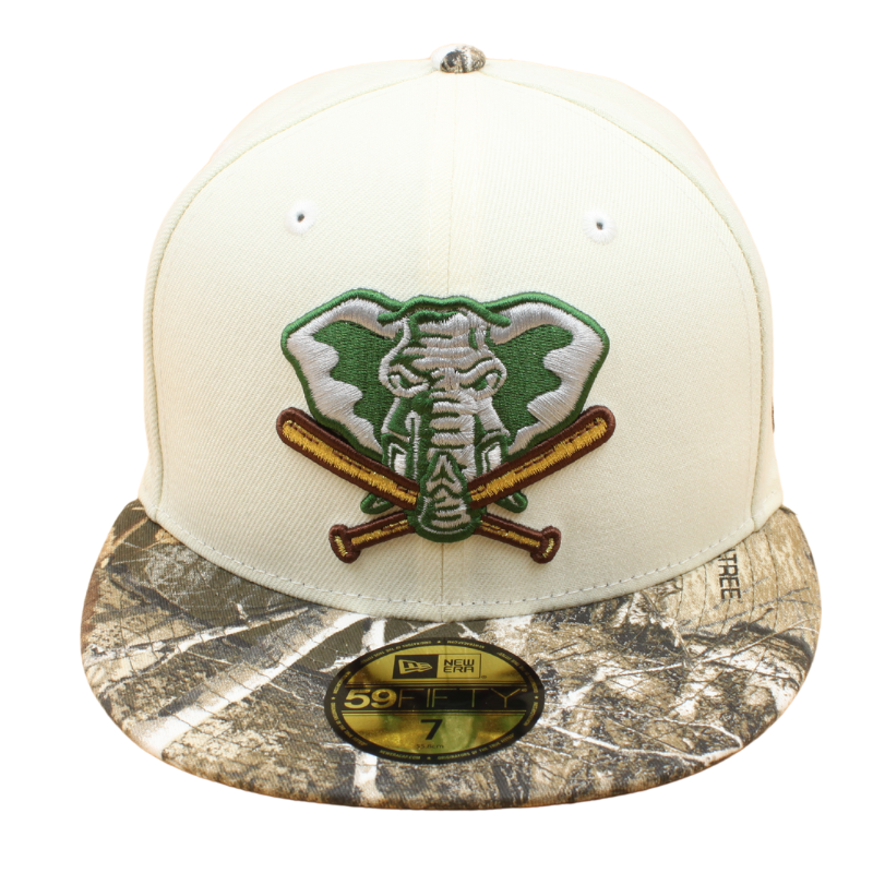 New Era - 59FIFTY - Oakland Athletics - WS 1989 - Chrome/Real Tree - Headz Up 
