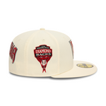 New Era - 59FIFTY Fitted Cap - Upside Down AOP - Arizona Diamondbacks Cooperstown - White - Headz Up 