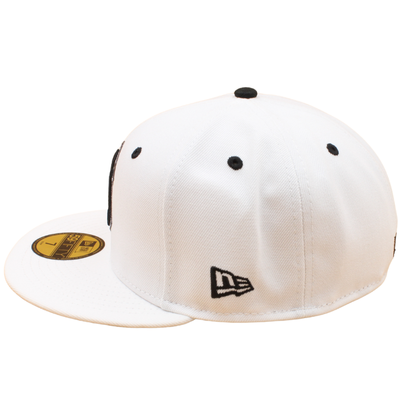 New Era - 59FIFTY Fitted - New York Yankees Cooperstown -  World Series 1999 - All White/Grey - Headz Up 