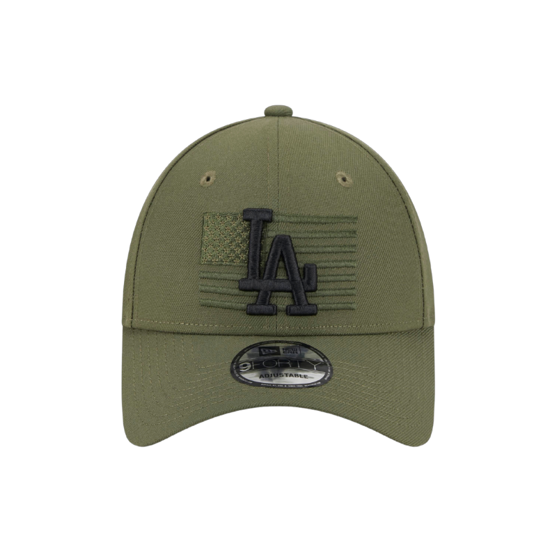 Los Angeles Dodgers 9Forty Armed Forces 2023 - Olive - Headz Up 