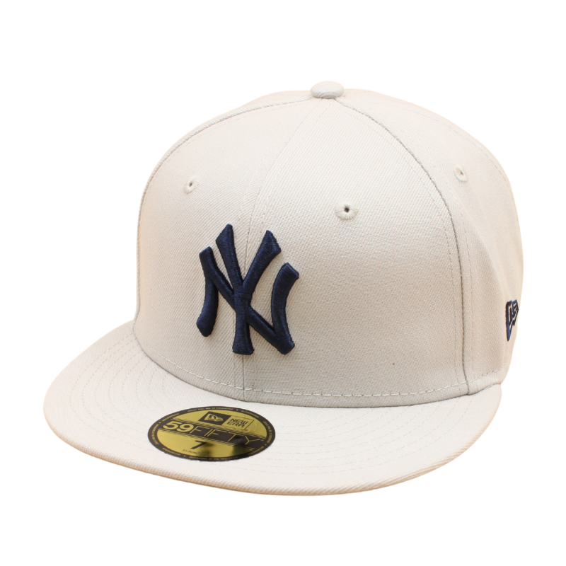 New Era - 59Fifty Fitted Cap - 1996 World Series - New York Yankees - Stone/Navy - Headz Up 