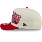 New Era - 9FIFTY A-Frame Snapback - Classics - Detroit Red Wings - Chrome/Red - Headz Up 