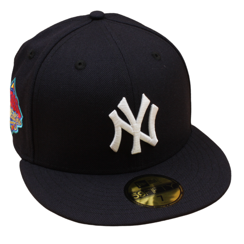 New Era - 59FIFTY - New York Yankees Cooperstown - WS 1999 - Navy/Pink UV - Headz Up 