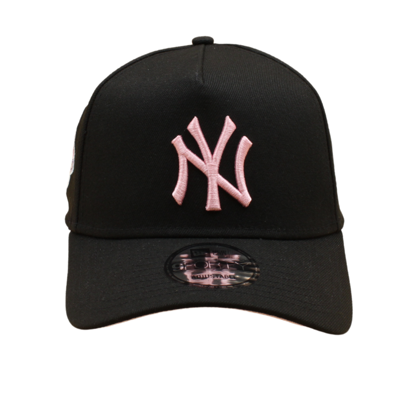 New Era - New York Yankees - World Series 1999 - 9forty A-Frame Cap - Black/Pink - Headz Up 