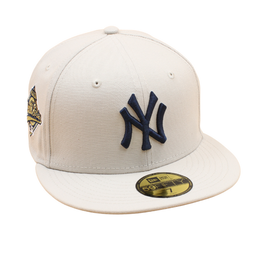 New Era - 59Fifty Fitted Cap - 1996 World Series - New York Yankees - Stone/Navy