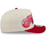 New Era - 9FIFTY A-Frame Snapback - Classics - Detroit Red Wings - Chrome/Red - Headz Up 