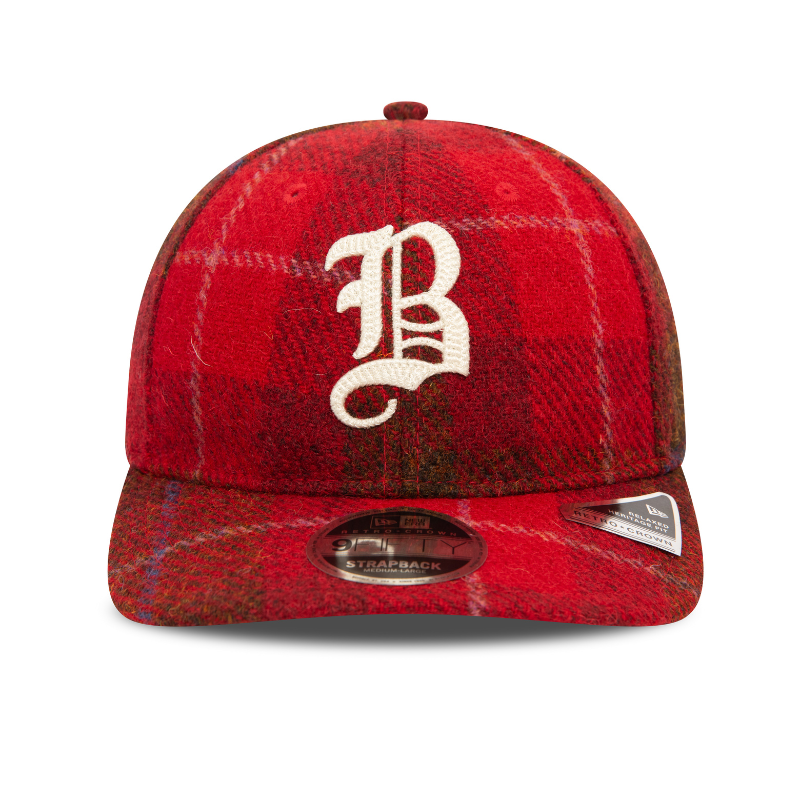 New Era - 9FIFTY Retro Crown - Harris Tweed - Boston Braves - Red - Headz Up 