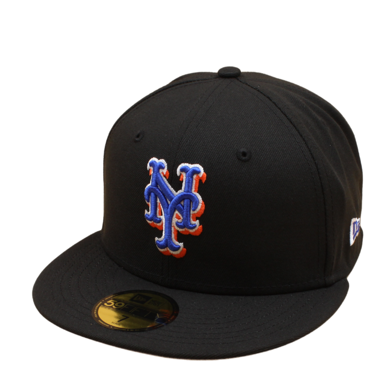 New Era - 59FIFTY Fitted Cap - New York Mets - 2000 World Series - Black/Grey UV - Headz Up 