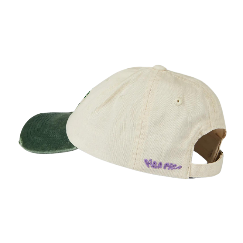 Pica Pica - ASPIRE TO RETIRE - Dad Cap - Washed Chrome/Green