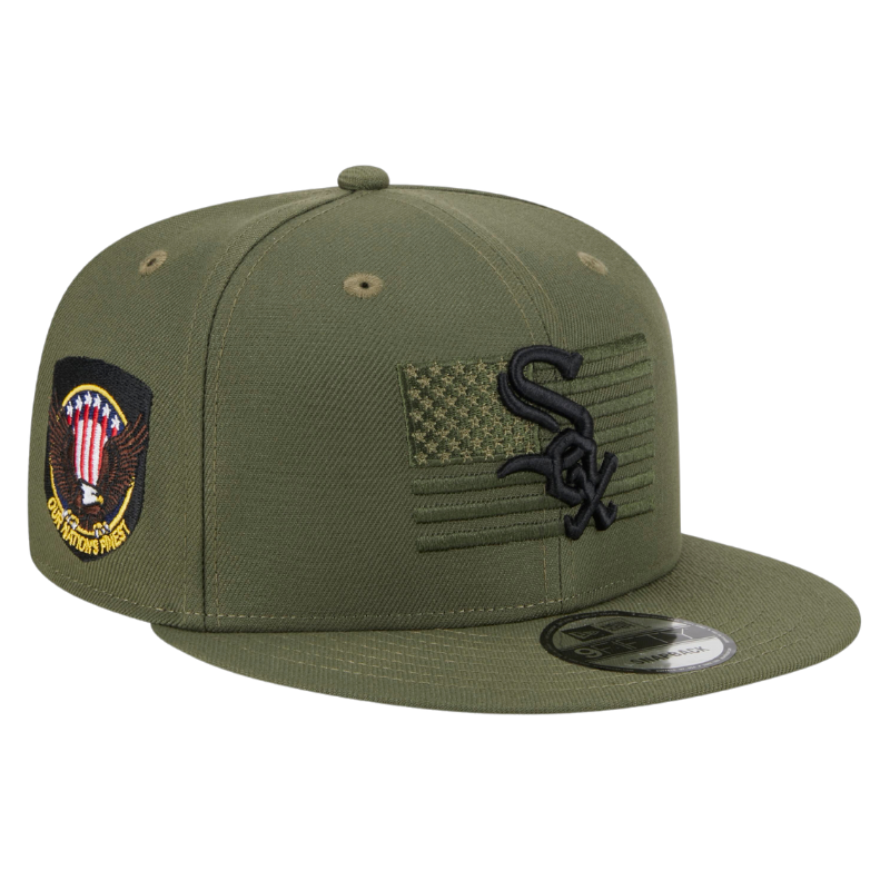 Chicago White Sox 9Fifty Armed Forces 2023 - Olive - Headz Up 