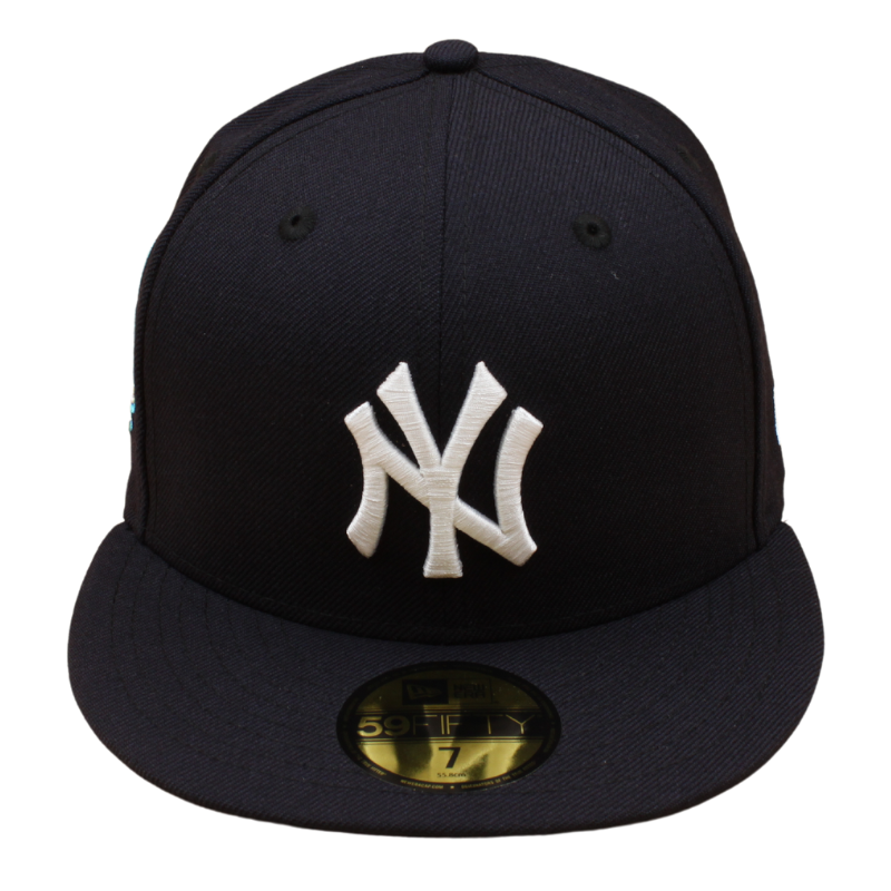New Era - 59FIFTY - New York Yankees Cooperstown - WS 1999 - Navy/Pink UV - Headz Up 
