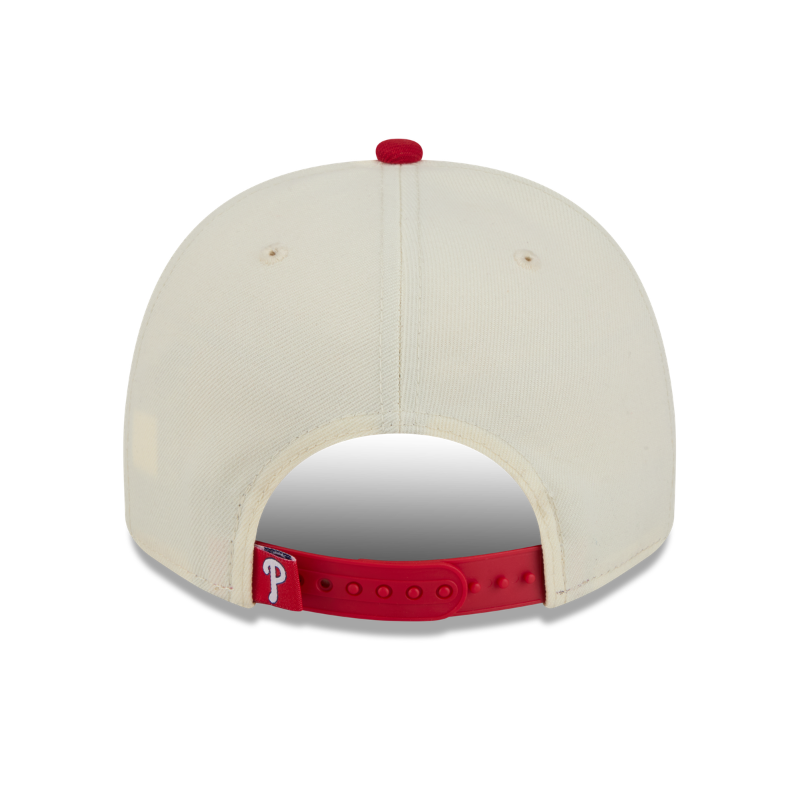 New Era - 9FIFTY A-Frame Snapback - Classics - Philadelphia Phillies - Chrome/Red - Headz Up 
