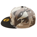 New Era - 59FIFTY Fitted Cap - Arizona Diamondbacks - 1998 INAUGURAL SEASON - Beige Camo - Headz Up 