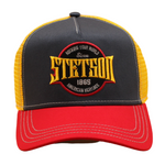 Stetson - Rocking Your World Trucker Cap - Grey/Yellow/Red - Headz Up 