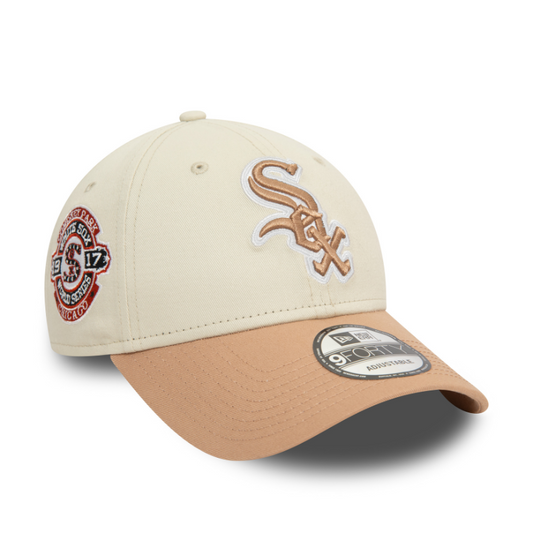 New Era - 9forty - World Series - Chicago White Sox - Stone/Light Brown