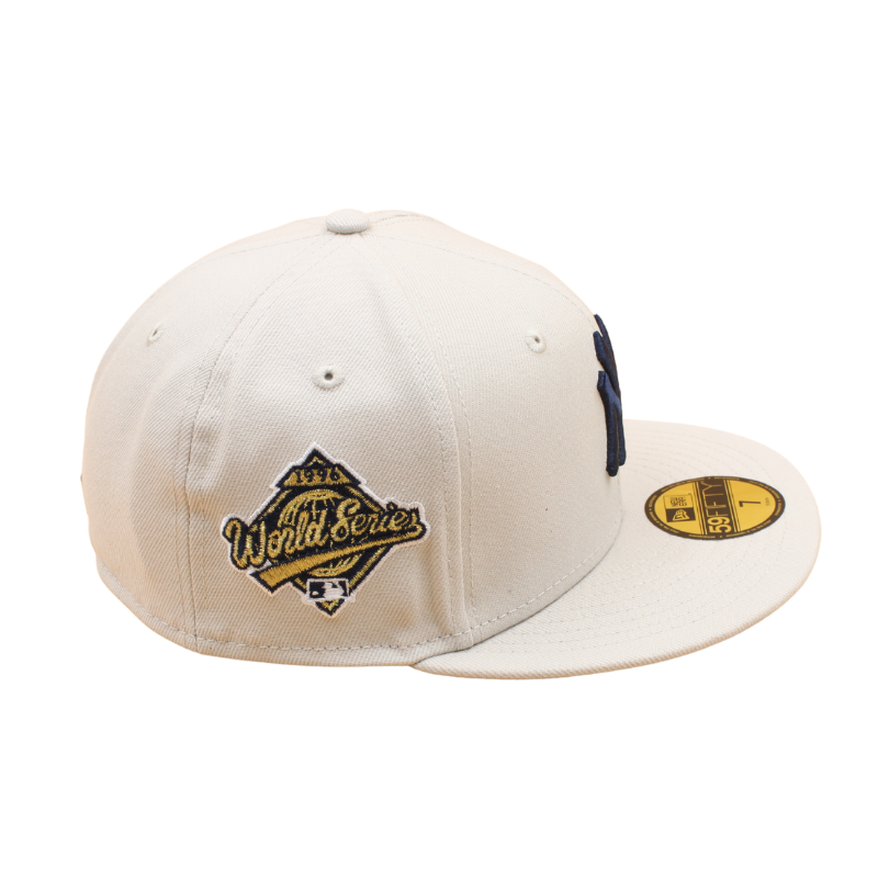 New Era - 59Fifty Fitted Cap - 1996 World Series - New York Yankees - Stone/Navy - Headz Up 