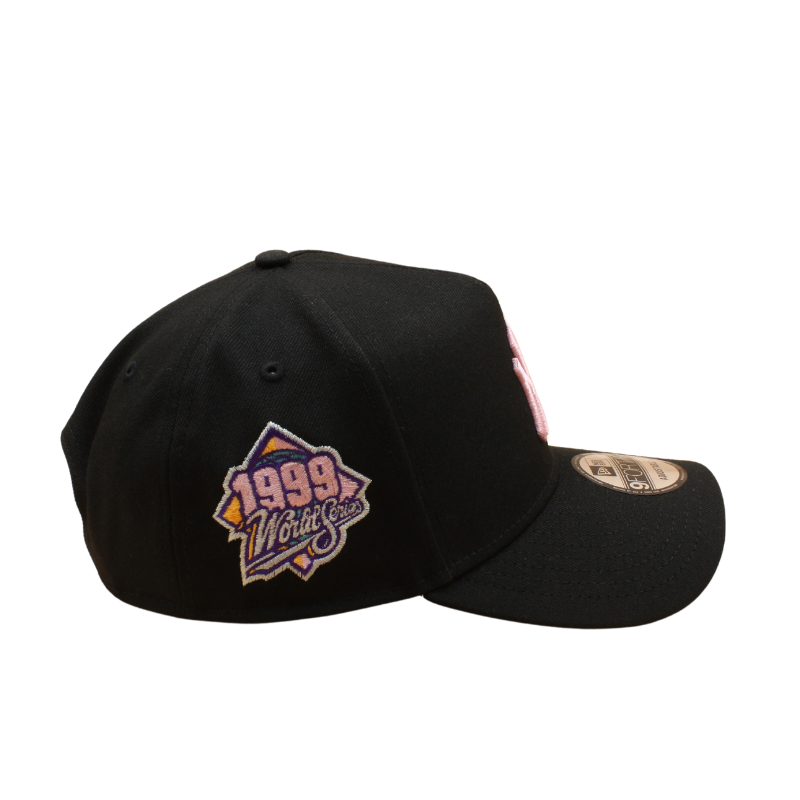 New Era - New York Yankees - World Series 1999 - 9forty A-Frame Cap - Black/Pink - Headz Up 