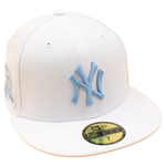 New Era - 59FIFTY - New York Yankees Cooperstown 27TH Anniversary - White/Sky Blue - Headz Up 