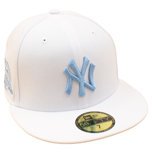 New Era - 59FIFTY - New York Yankees Cooperstown 27TH Anniversary - White/Sky Blue - Headz Up 
