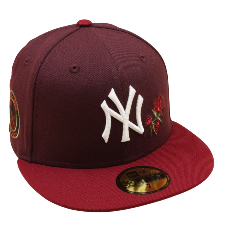 New Era - 59FIFTY - New York Yankees Cooperstown - 50TH Anniversary - Maroon/Cardinal - Headz Up 