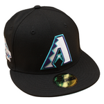 New Era - 59FIFTY Fitted - Arizona Diamondbacks - WS 2001 - Black Teal UV - Headz Up 