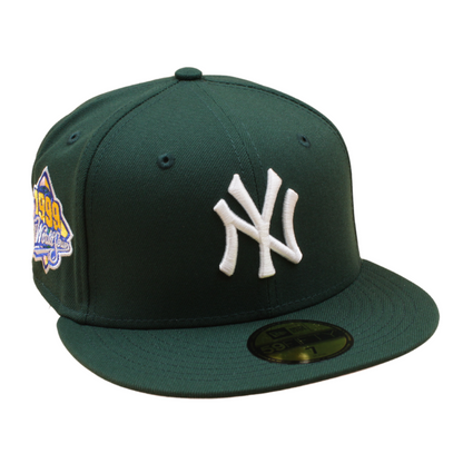 New Era - 59FIFTY - New York Yankees Cooperstown - World Series 1999 - Dark Green/Pink UV