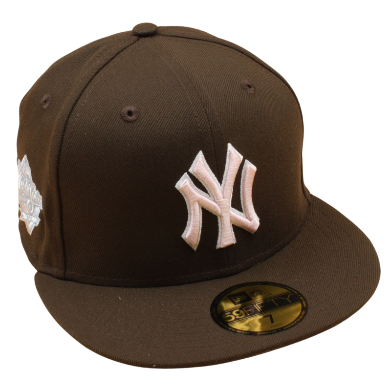 New Era - 59FIFTY Fitted - New York Yankees  - World Series 1997 - Walnut/Light Pink Grey UV - Headz Up 