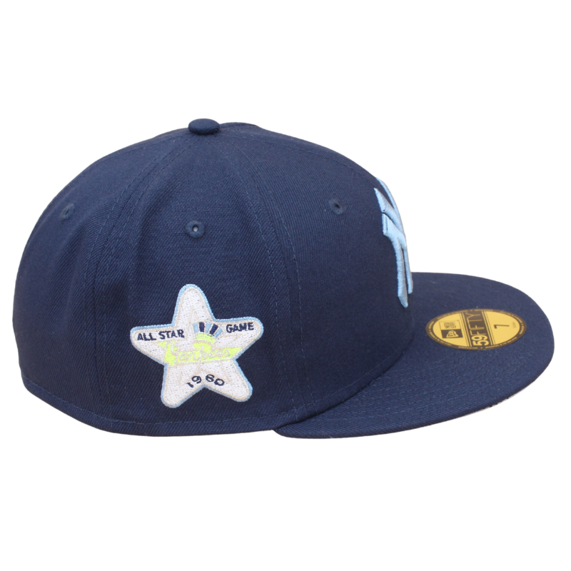 New Era - New York Yankees Cooperstown 59Fifty Fitted All Star Game 1960 - Ocean Sea Blue - Headz Up 