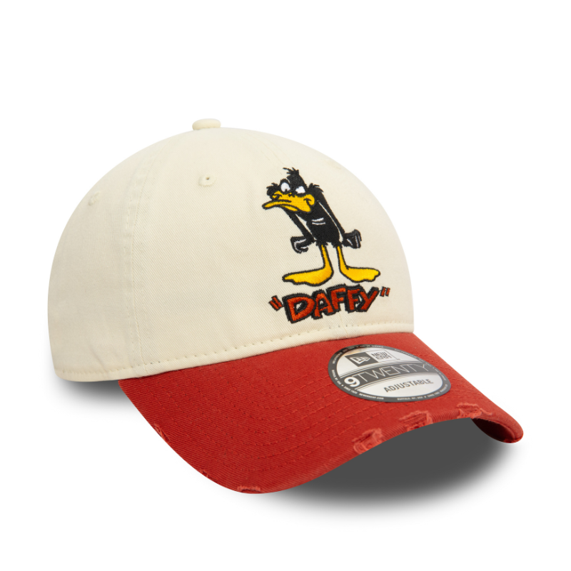 New Era - 9Twenty Adjustable Cap - WB Daffy Duck -  Washed Stone/Red