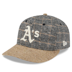 New Era - 59FIFTY  Retro Crown - Vintage Tweed - Oakland Athletics - Grey/Khaki - Headz Up 