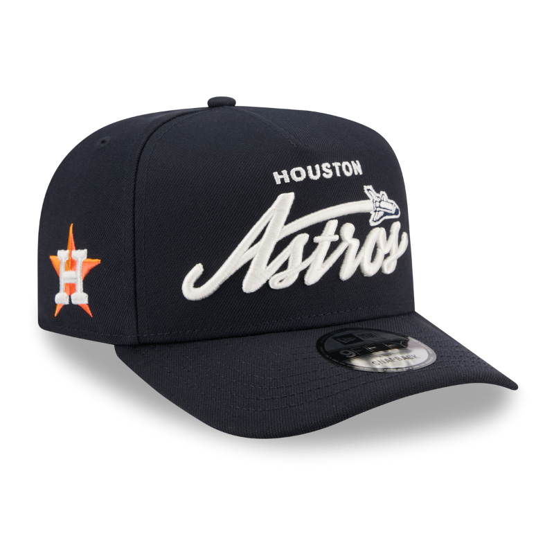 New Era - 9FIFTY A-Frame Snapback - Houston Astros - LOCAL PLAY - Navy - Headz Up 