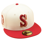 New Era - 59FIFTY - Seattle Mariners - 35th Anniversary - Chrome/Red Pink UV - Headz Up 