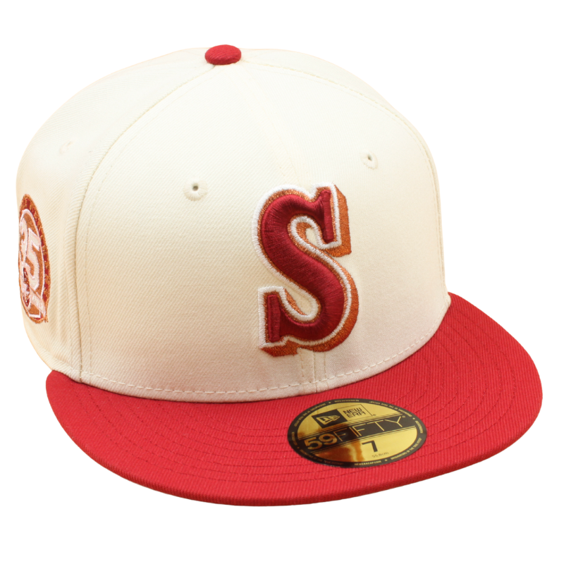 New Era - 59FIFTY - Seattle Mariners - 35th Anniversary - Chrome/Red Pink UV - Headz Up 