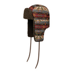Stetson - Bomber Cap Ethnic Jacquard - Blue/Red - Headz Up 