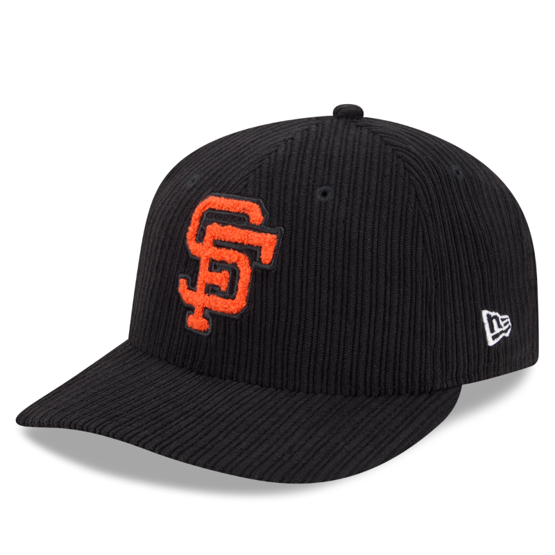 New Era - 59FIFTY Fitted Cap - San Francisco Giants - CHENILLE POP - Black - Headz Up 